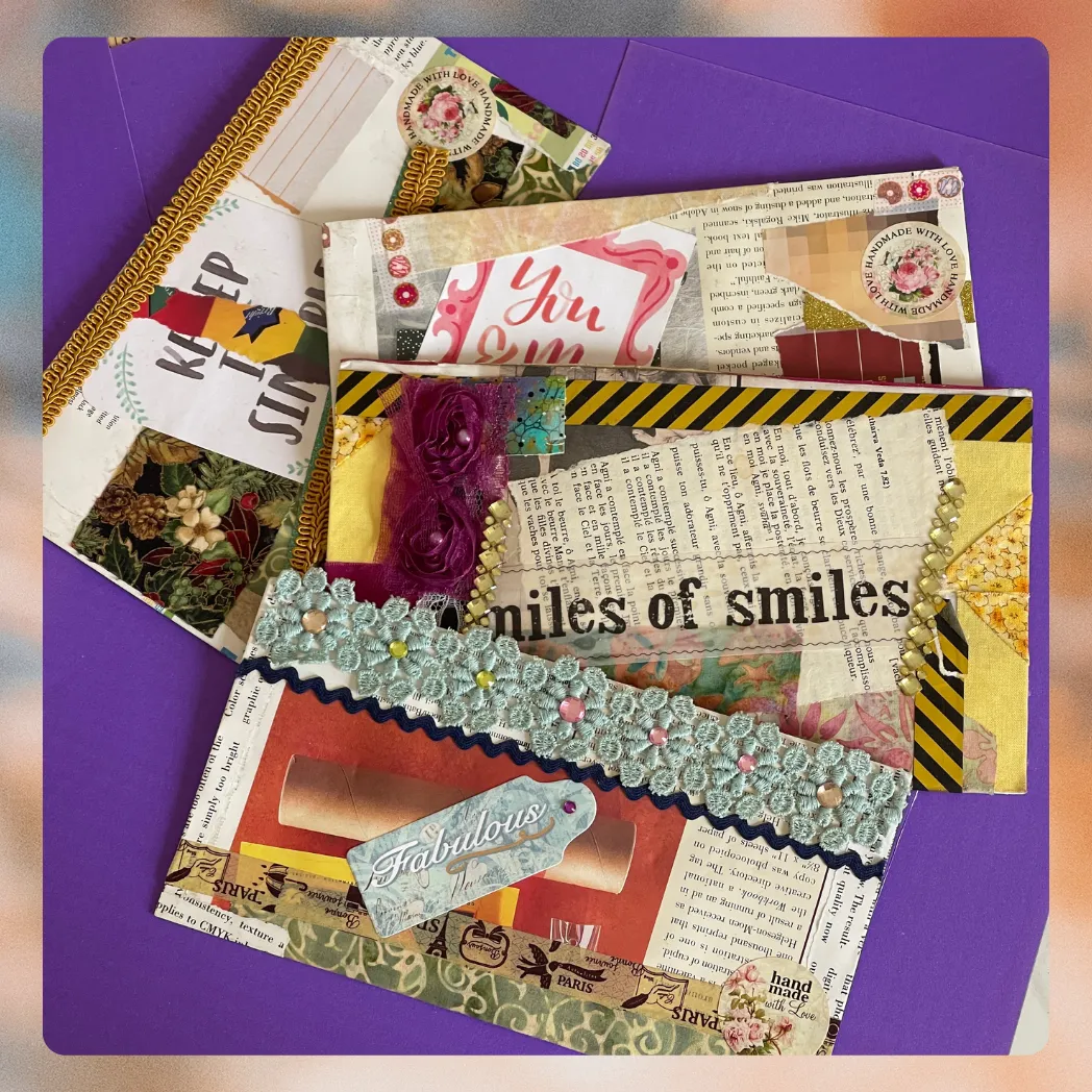 Just One - Don't Ask - Find #1 / Handmade Envelope Set