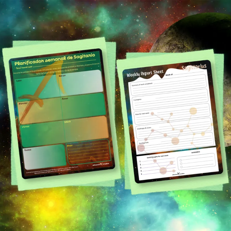 ♐ Sagittarius Zodiac Weekly Planner