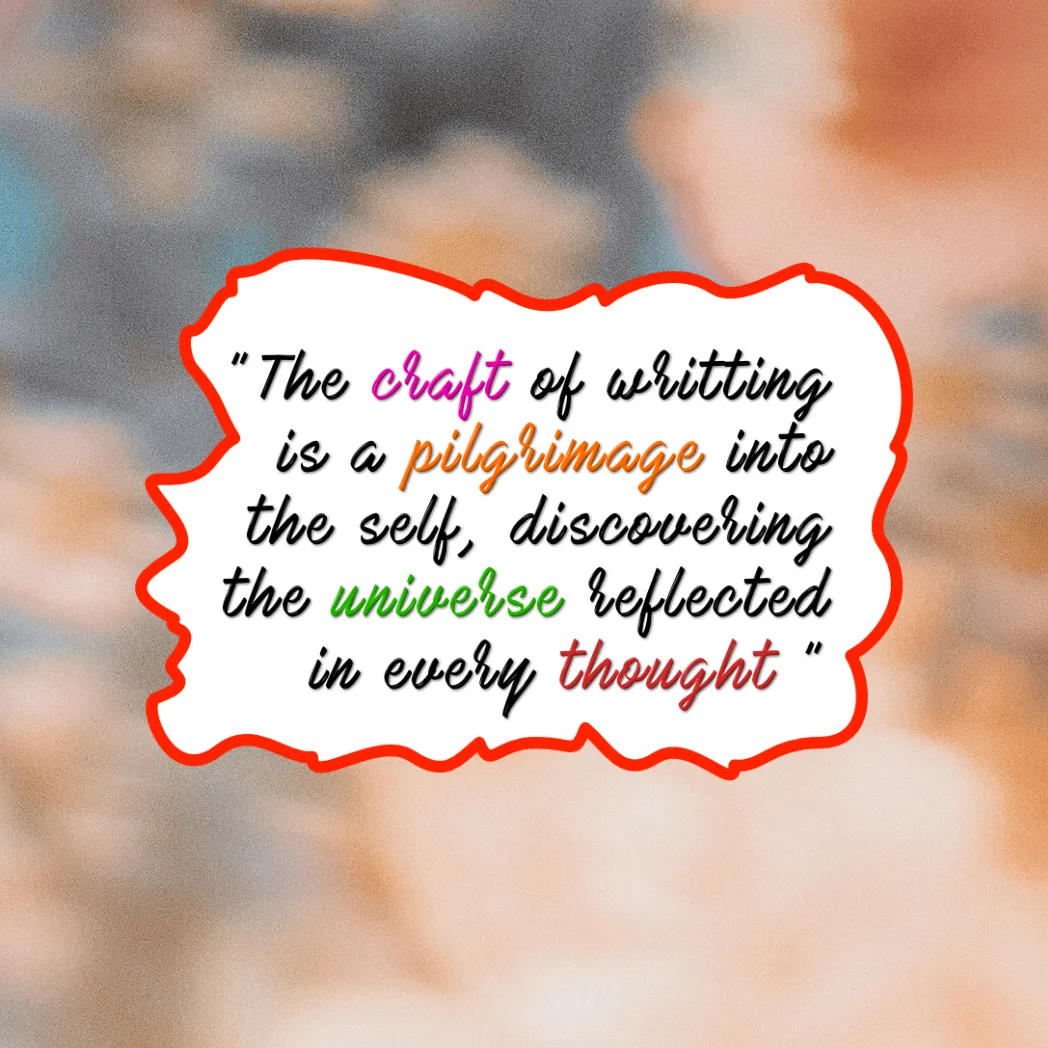 The craft of writing