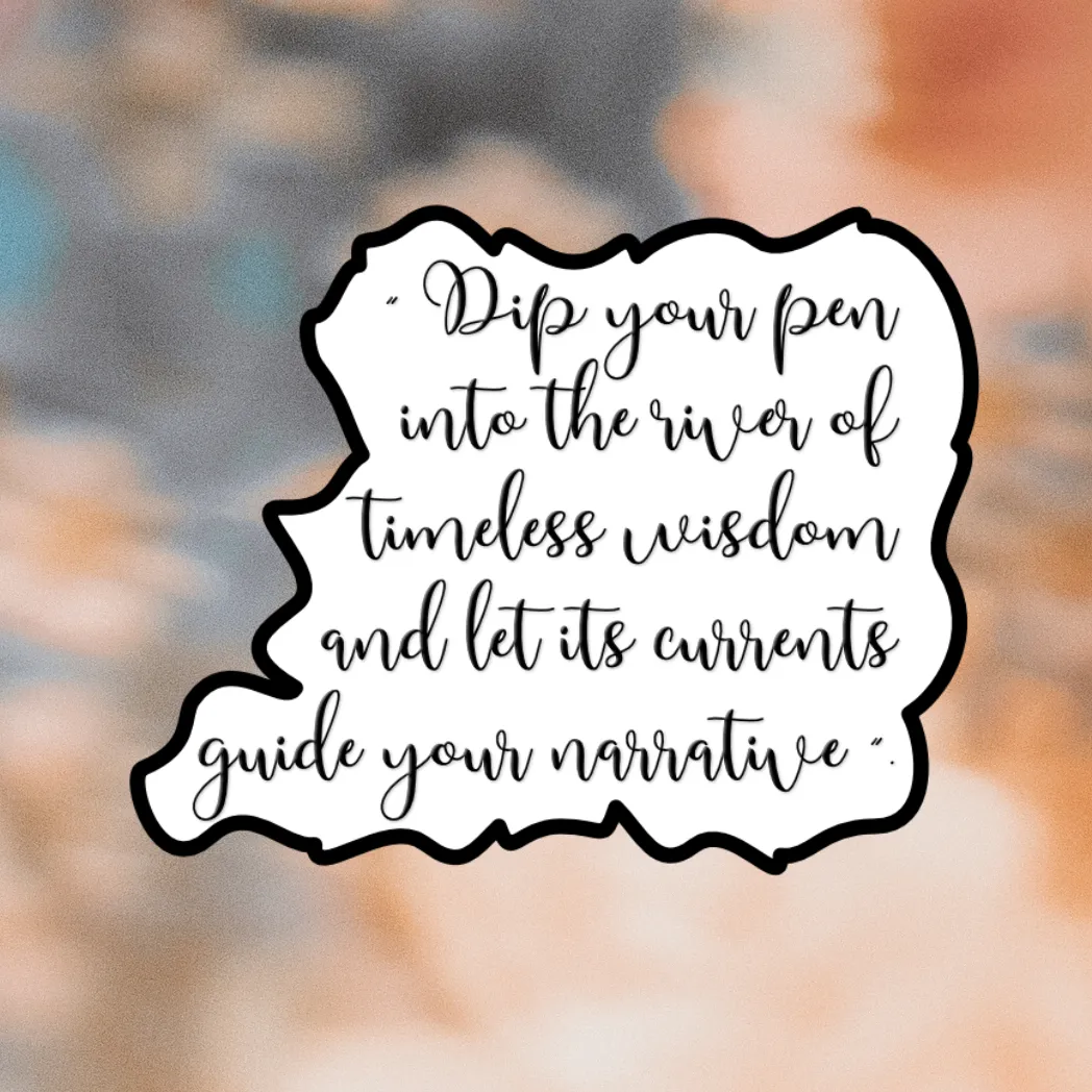 Dip your pen