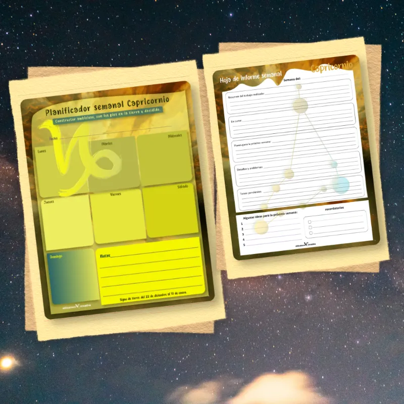 ♑ Capricorn Zodiac Weekly Planner